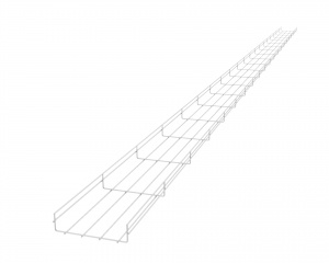 Лоток проволочный 100х85 RAL L=3000