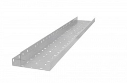 Лоток прямой перф. замковый с телескоп.соединением ЛМПЗ-II 300х100 У3 L=3000 S=1.0