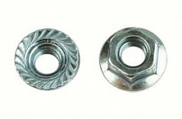 Гайка с фланцем М10 DIN 6923